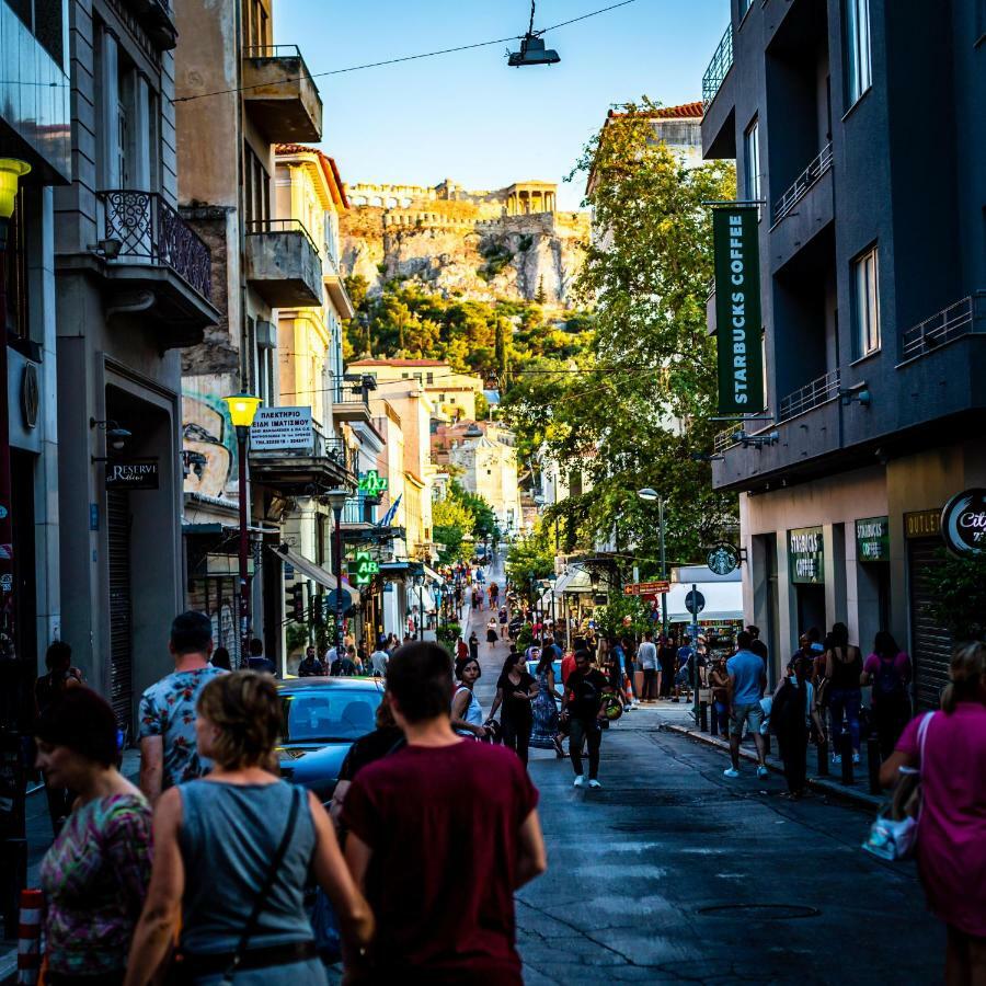 Athens Color Cube Daire Dış mekan fotoğraf